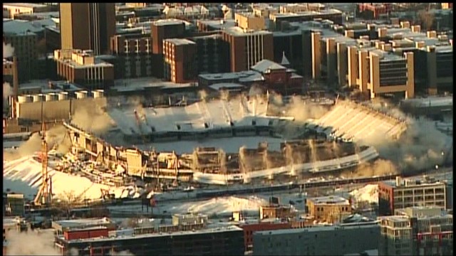 See Iconic Football Stadium Implode Cnn Video | My XXX Hot Girl