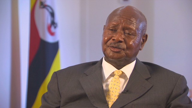 Ugandan President: Being gay not a right