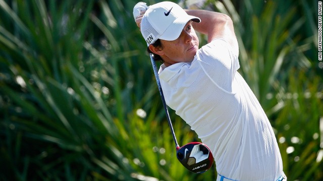 Rory McIlroy remains top of the tree after the third round of the Honda Classic in Florida.