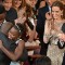 oscars show - lupita hugs mcqueen