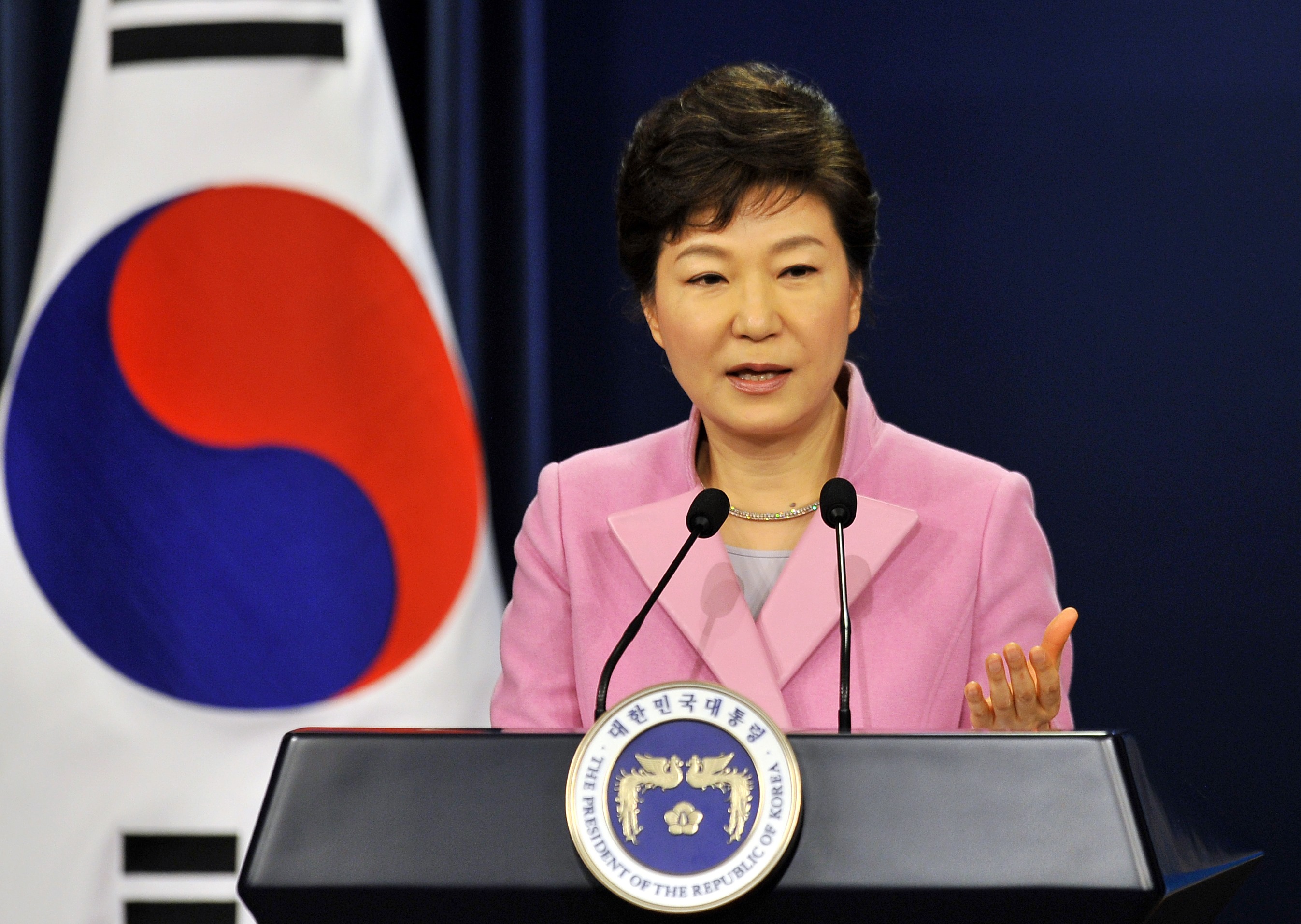 South Korea S First Female President Intimidated Yeah Right