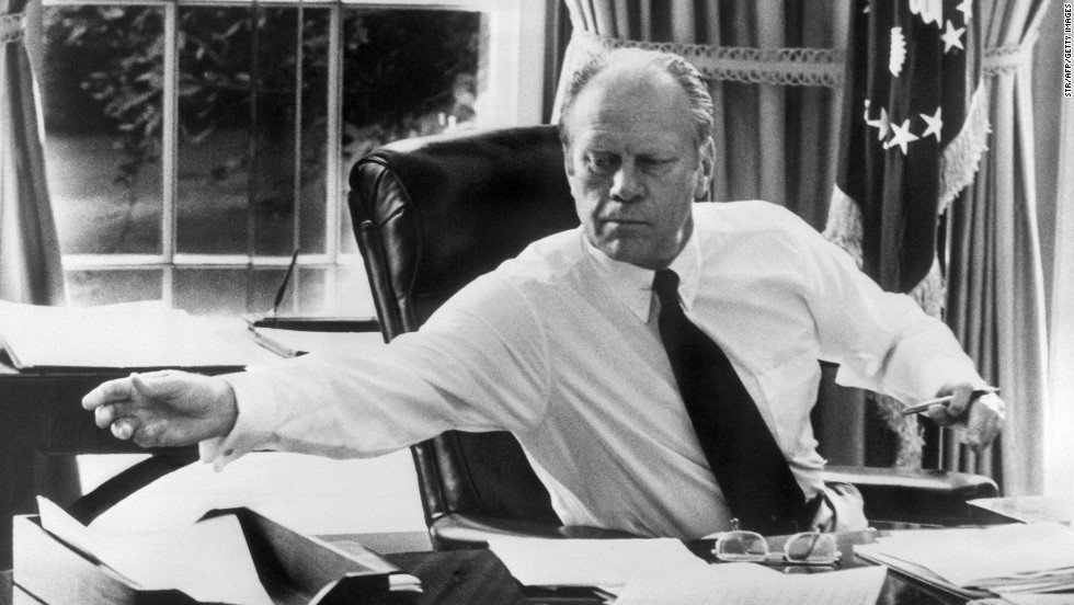 Gerald Ford, the 38th president, enjoyed pot roast and red cabbage with butter pecan ice cream for dessert, according to the &lt;a href=&quot;https://www.fordlibrarymuseum.gov/grf/grffacts.asp&quot; target=&quot;_blank&quot;&gt;Gerald R. Ford Presidential Library and Museum&lt;/a&gt;. 