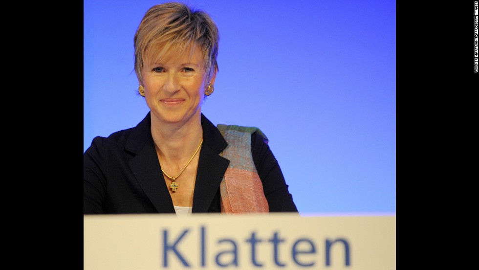 Germany's richest woman, Susanne Klatten, has a net worth of $17.4 bil...