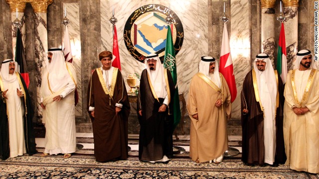 [File photo] Arab gulf leaders before the opening of the Gulf Cooperation Council consultative summit in Riyadh, Saudi Arabia. 