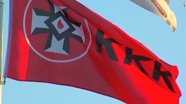 Man Defends Flying Kkk Confederate Flag Cnn Video