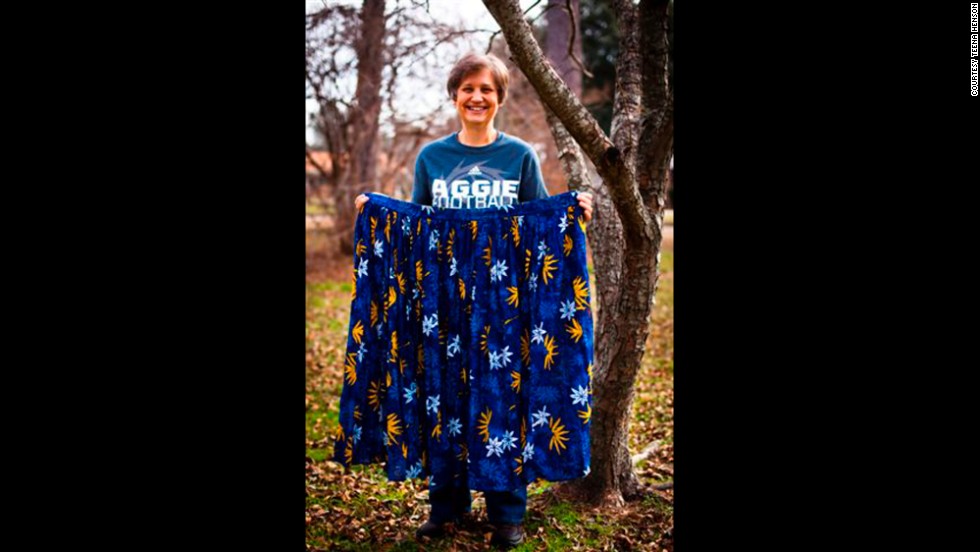 Henson keeps this skirt she used to wear as a reminder of how far she&#39;s come. 