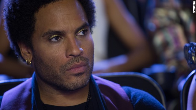 Rocker Lenny Kravitz starred as Cinna in the two of the &quot;Hunger Games&quot; films.
