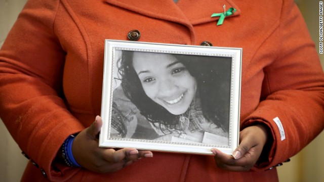 Honor student Hadiya Pendleton, 15, was shot and killed in a park after school in January 2013.