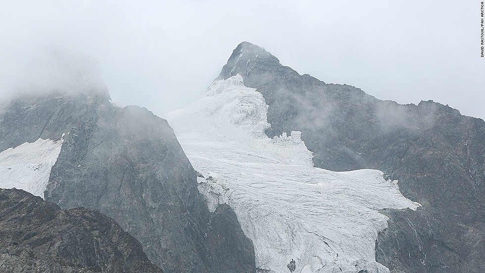 The glaciers of the Rwenzori Mountains in Uganda used to make for an impressive sight. Now, experts think they will disappear in the next 10 to 15 years. 