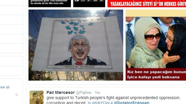 Twitter users circumvent Erdogan&#39;s ban