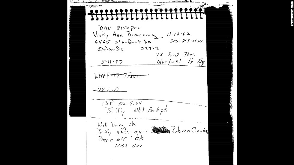 Duckett&#39;s police notebook appears to show Duckett visited another convenience store -- a Jiffy Stop -- around the time of the murder, providing him with a possible alibi. But the notebook was not introduced at trial. Veteran homicide detective Marshall Frank -- who interviewed Duckett for a crime novel -- told CNN&#39;s &quot;&lt;a href=&quot;http://www.cnn.com/deathrowstories&quot; target=&quot;_blank&quot;&gt;Death Row Stories&lt;/a&gt;&quot; the &quot;Jiffy Stop entry wasn&#39;t in the same order as the other loggings. And I thought that was odd.&quot;