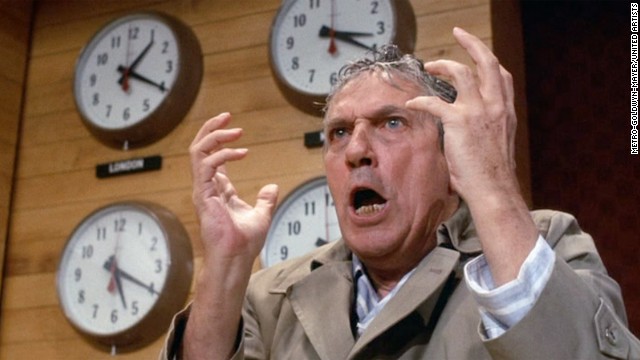 Peter Finch in &#39;Network&#39;