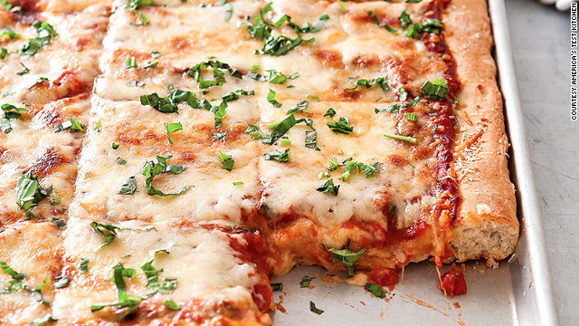 Sheet pan pizza