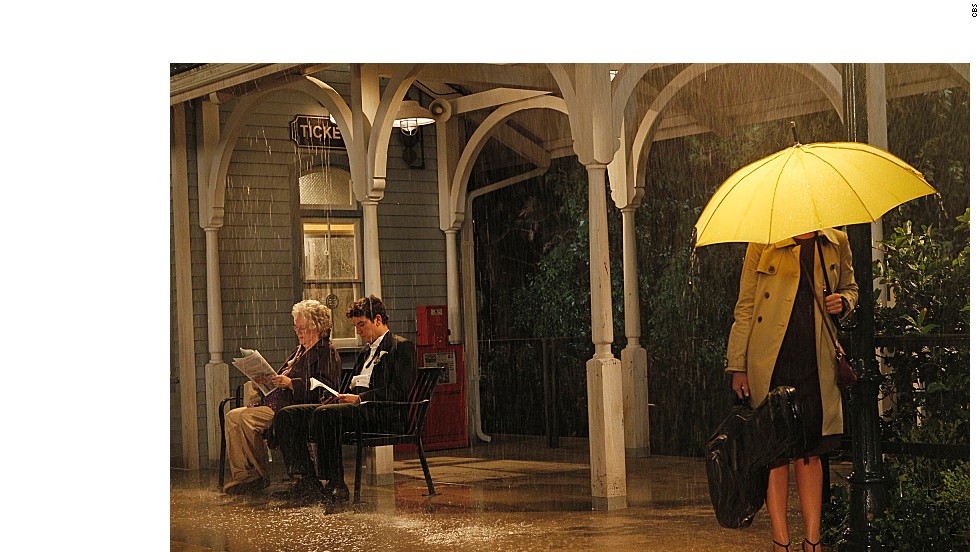 The Mother&#39;s yellow umbrella has shown up countless times over the years and we recently got a glimpse of it one more time just moments before she was going to meet Ted. We&#39;ll see you at that train station at the end of the finale.