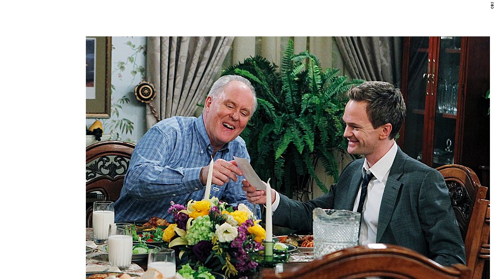 Eventually, Barney finally found his real father, played by John Lithgow.