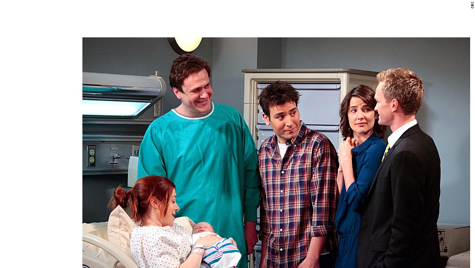 The gang added a baby to the mix: Meet Marshall and Lily&#39;s son, Marvin.