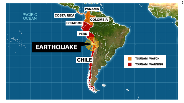Powerful Earthquake Strikes Off The Coast Of Chile Cnn