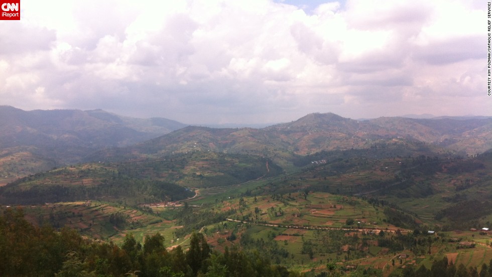 Rwanda is nicknamed the Land of a Thousands Hills for its countryside dotted with mountains, volcanoes and hillocks. &quot;There are some &lt;a href=&quot;http://ireport.cnn.com/docs/DOC-1115370&quot;&gt;places that touch you&lt;/a&gt; and touch you quickly. Rwanda was one of those places,&quot; says aid worker LeAnn Hager, who lived there between 2012 and 2014.