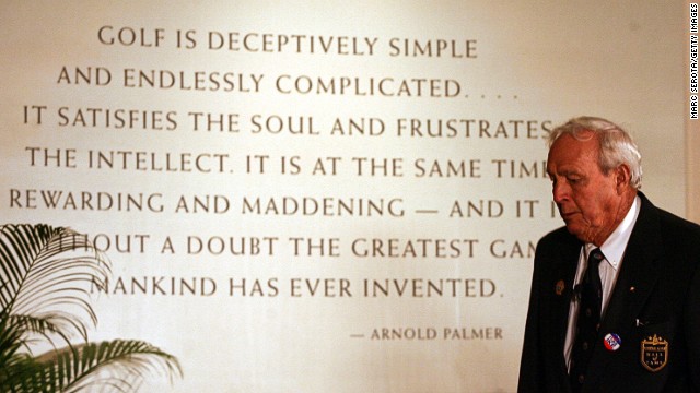 Arnold Palmer: Golf legend