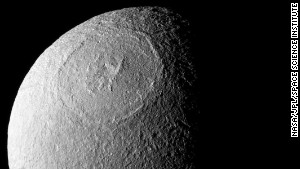 Saturn Moon Looks Like 'Death Star' - CNN Video