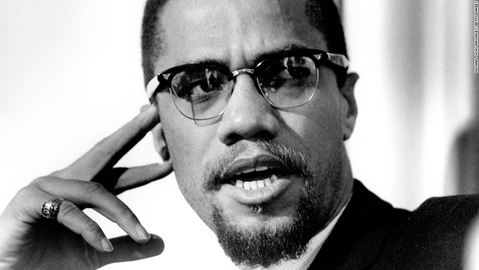 Nation Of Islam leader and civil rights activist Malcolm X poses for a portrait in 1965. Malcolm was a symbol of black defiance who ridiculed King&#39;s stance on nonviolence.