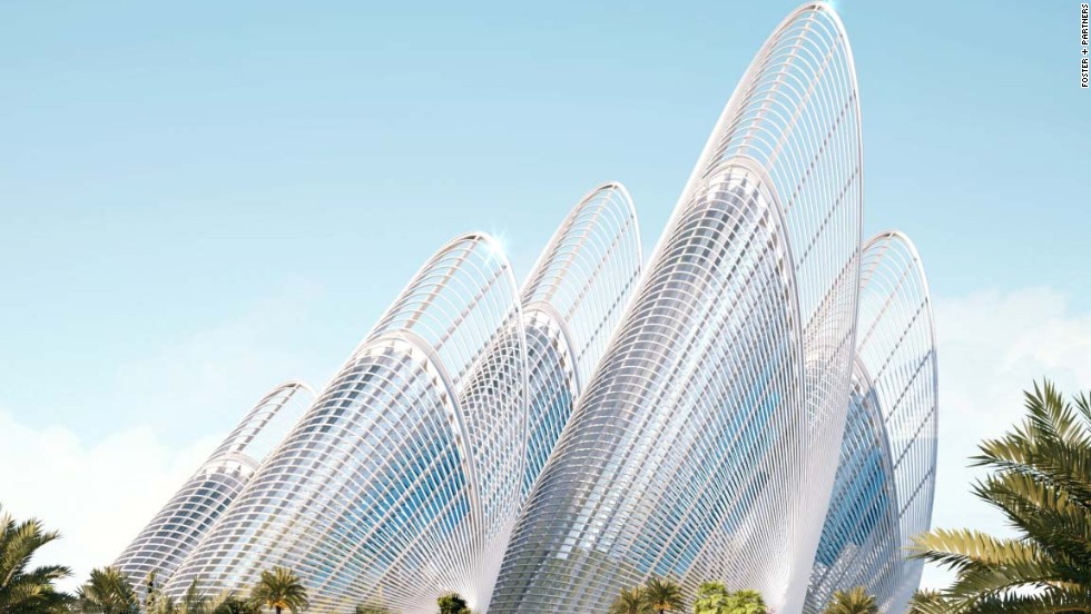 Architectural firm &lt;a href=&quot;http://www.fosterandpartners.com/projects/zayed-national-museum/&quot; target=&quot;_blank&quot;&gt;Foster + Partners&lt;/a&gt; won the contract as part of an international design contest. Their design was &quot;inspired by the dynamic of flight and the feathers of a falcon.&quot; Each &quot;feather&quot; will rise 125 meters and house gallery space. 