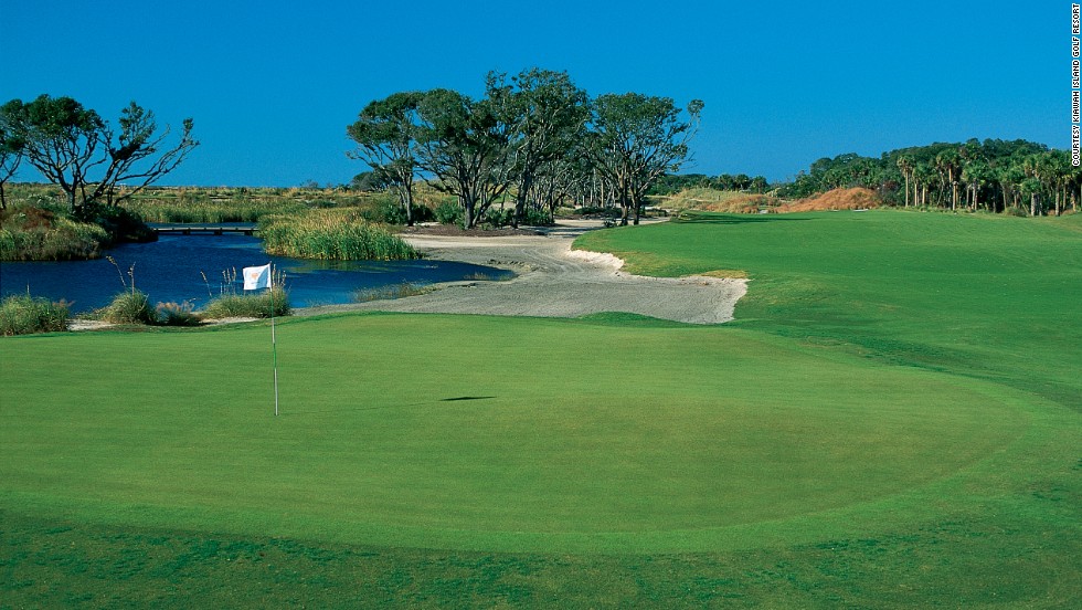 Possibly the toughest course in the world, the Pete Dye-designed Ocean Course at Kiawah Island was the stage for the 1991 Ryder Cup -- the notorious &quot;War On The Shore,&quot; in which the European team lost by the narrowest of margins to the United States. 