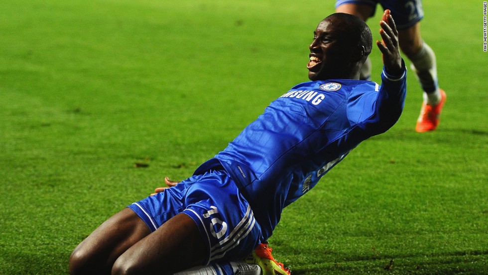 And Demba Ba sent Chelsea through with his effort in the 87th minute. 