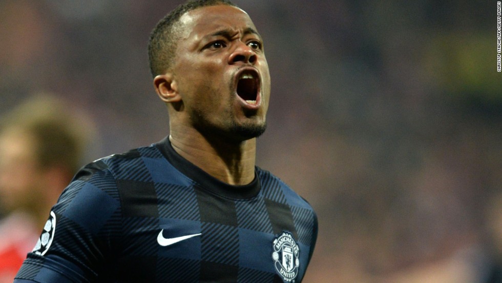 United took a shock 57th minute lead when Patrice Evra&#39;s thunderbolt flew into the top corner of the net from 20-yards.