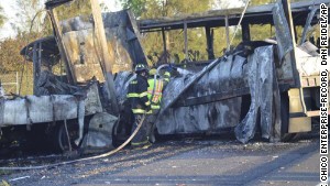 College Tour In California Ends In Fiery Wreck, Leaves 10 Dead - CNN