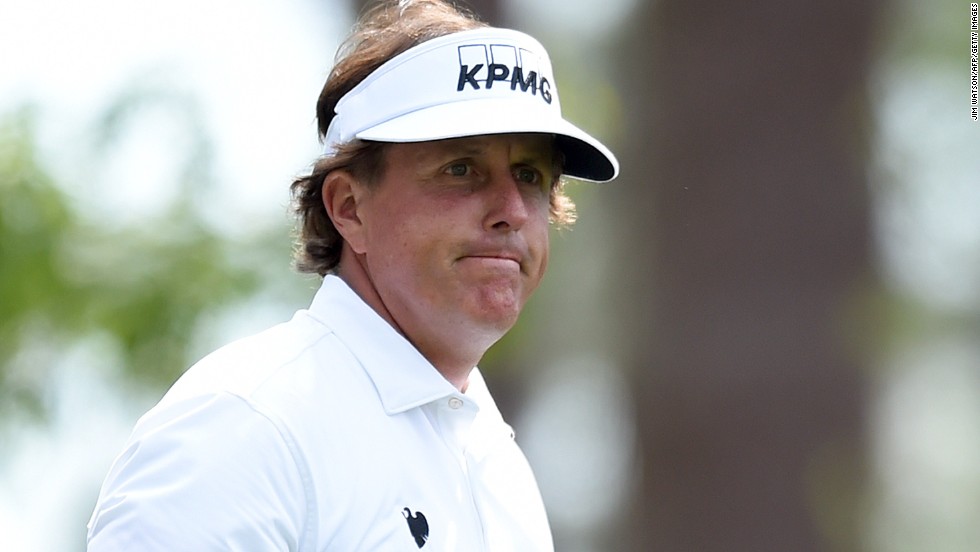 Phil Mickelson won the first of his three Green Jackets ten years ago, but he won&#39;t be contesting a fourth this weekend after missing the cut at five-over par. Lefty&#39;s second round unraveled at the 12th with a triple bogey six and eventually finished with a one-over par 73 on Friday.    