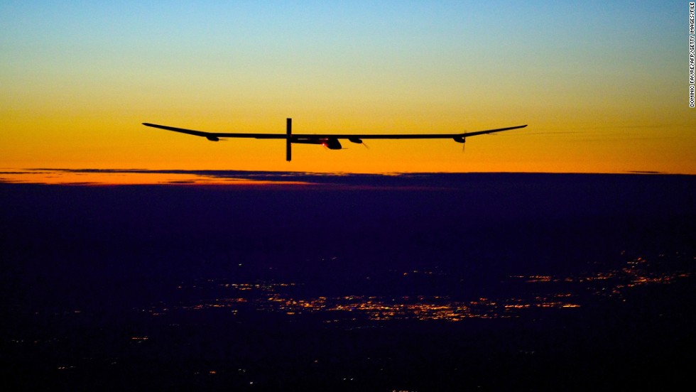 Solar Impulse 2 is the upgraded version of a prototype, pictured here, that made history in 2010 by becoming the first solar aircraft capable of flying overnight.