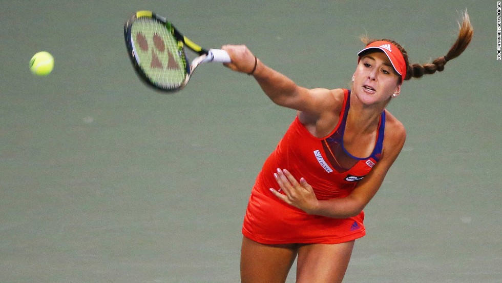 Aged 16, Bencic was reported by &lt;a href=&quot;http://www.forbes.com/sites/miguelmorales/2014/03/05/16-year-old-tennis-pro-belinda-bencic-has-11-sponsors-but-shes-no-millionaire/&quot; target=&quot;_blank&quot;&gt;Forbes&lt;/a&gt; to have 11 sponsors. 