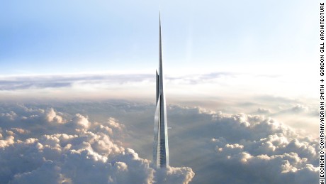 Saudi Arabia to build world&#39;s tallest tower, reaching 1 kilometer into the sky