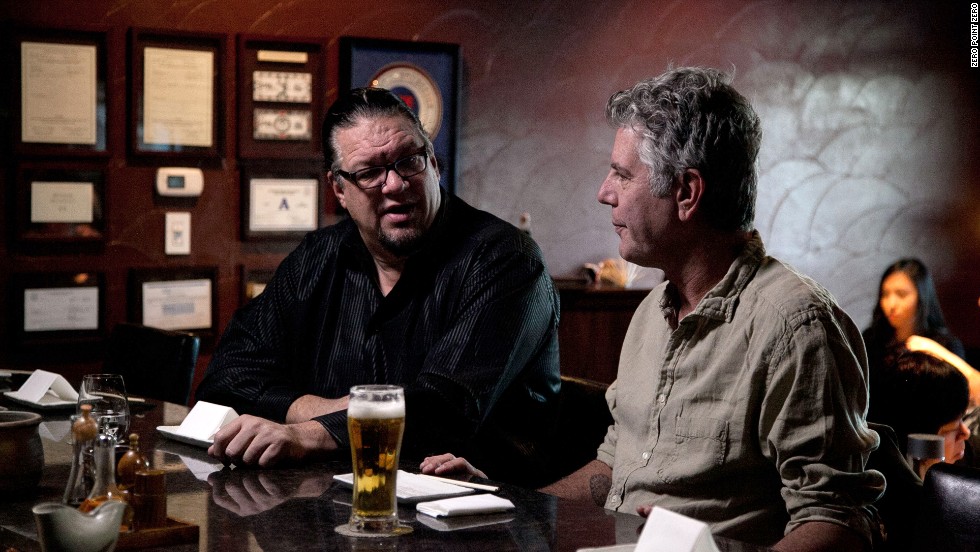 Anthony Bourdain Visits Vegas