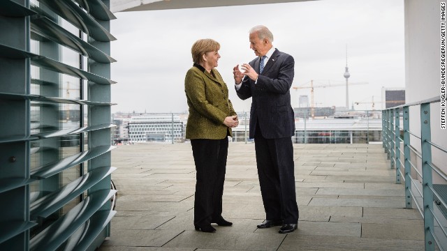 Duitse bondskanselier Angela Merkel bezoekt op 15 juli het Witte Huis
