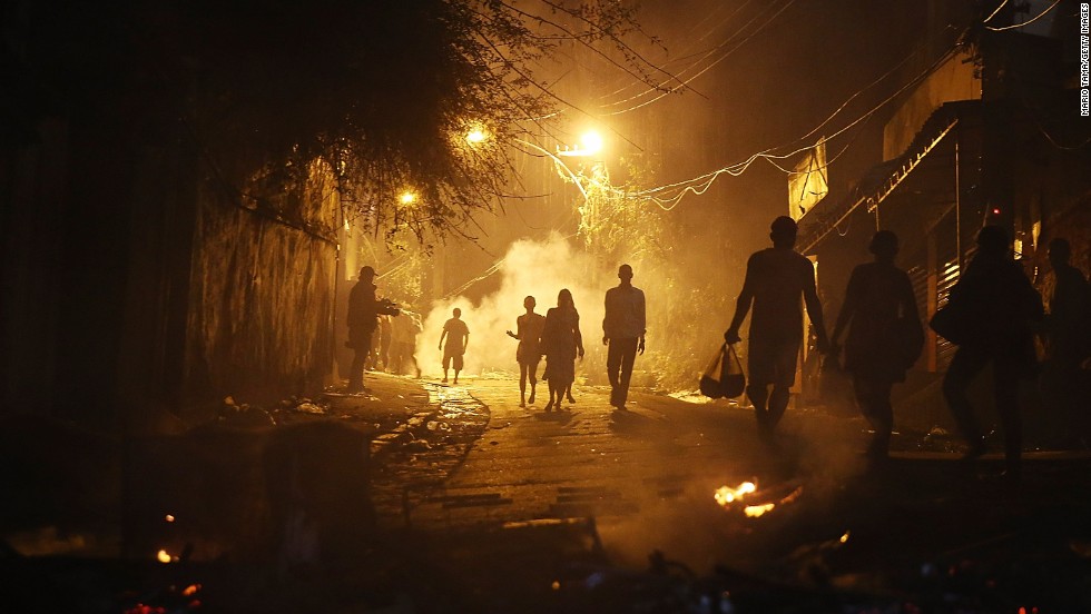 Violent protests flare in Rio de Janeiro's Copacabana beach - CNN