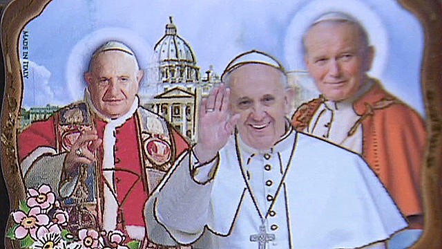 Pope to canonize two &#39;rock star&#39; popes