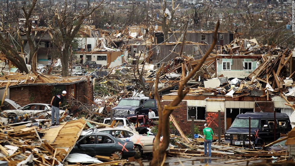 &lt;strong&gt;7.&lt;/strong&gt; The &lt;a href=&quot;http://www.cnn.com/2012/05/17/us/impact-joplin-tornado-anniversary/index.html&quot; target=&quot;_blank&quot;&gt;tornado that struck Joplin, Missouri&lt;/a&gt;, on May 22, 2011, killed 158 people and injured more than 1,000. The storm packed winds in excess of 200 mph and was on the ground for more than 22 miles.