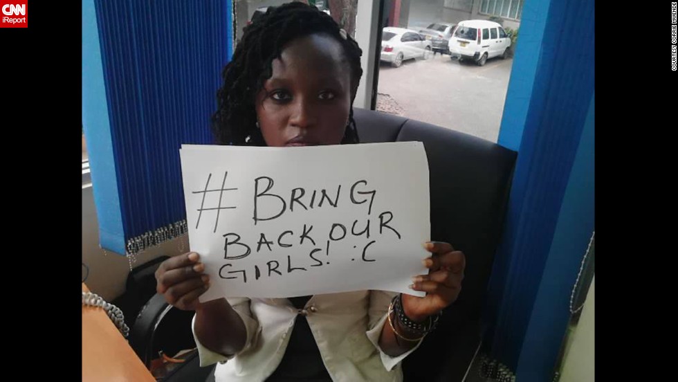 Weeks after the April 14 kidnapping of more than 200 Nigerian girls, worried families and supporters blamed the government for not doing enough to find them. Their cries spread worldwide on social media under the hashtag #BringBackOurGirls. From regular people to celebrities, here are some of the people participating in the movement.