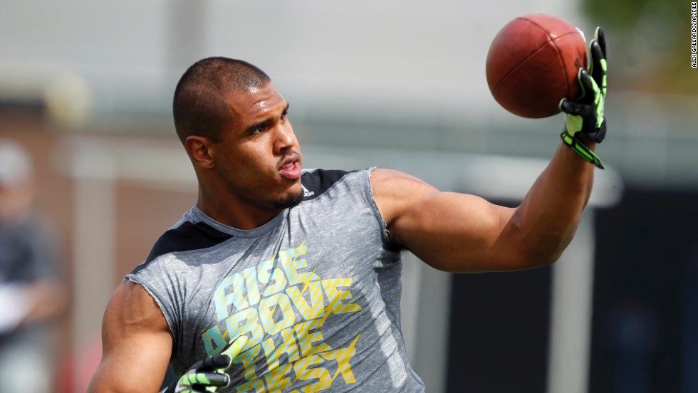 UCLA linebacker Anthony Barr, seen here in March, was chosen ninth overall by the Minnesota Vikings. 