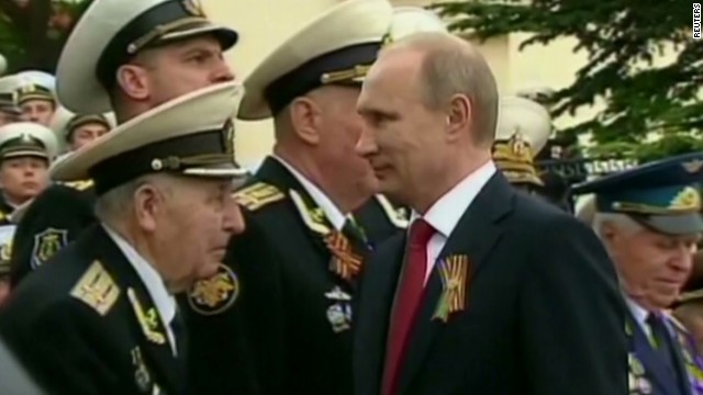 Putin&#39;s show of force in Crimea
