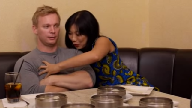 Kristina Wong on a date in &quot;I&#39;m Asian American and...&quot;. 