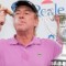 miguel angel jimenez celebrates spain open