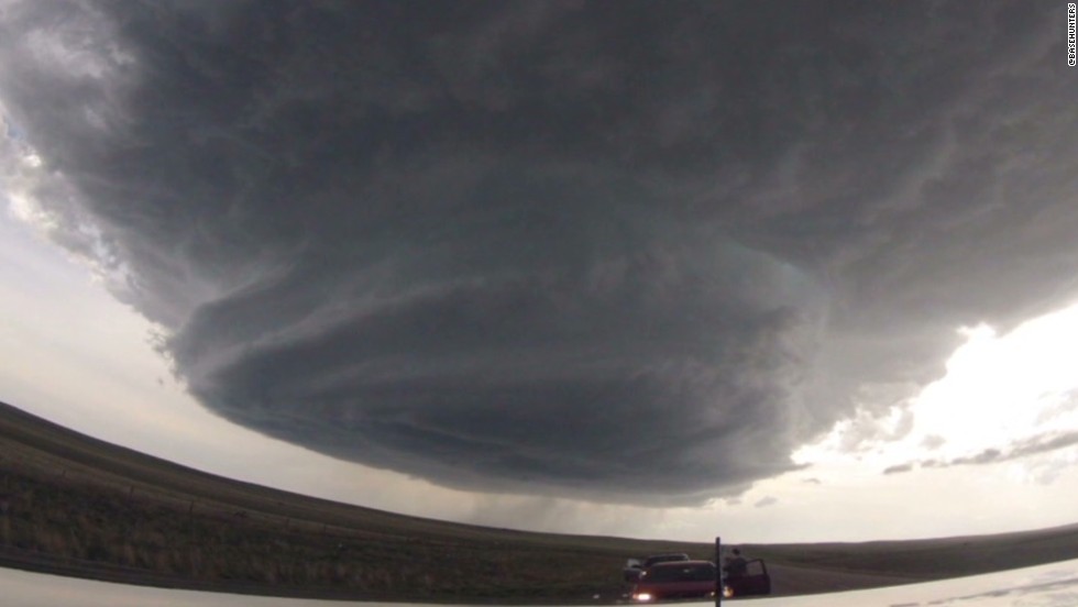 Amazing Time Lapse Of A Supercell Storm Cnn Video