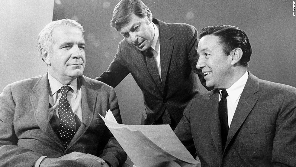 In September 1968, the newsmagazine &quot;60 Minutes&quot; -- created and produced by Don Hewitt, center -- premiered with Harry Reasoner, left, and Mike Wallace, right. The tremendously influential show spawned a host of imitators and is still on the air today.