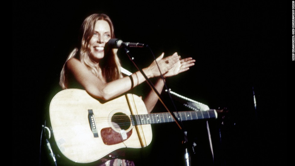 Singer-songwriter Joni Mitchell hit the Top 10 with her single &quot;Help Me&quot; from her album &quot;Court and Spark,&quot; which remains Mitchell&#39;s best-selling work.