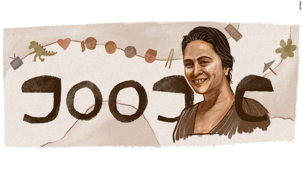 A Doodle on January 7, 2014, in Malaysia celebrated director and writer Yasmin Ahmad&#39;s 56th birthday.