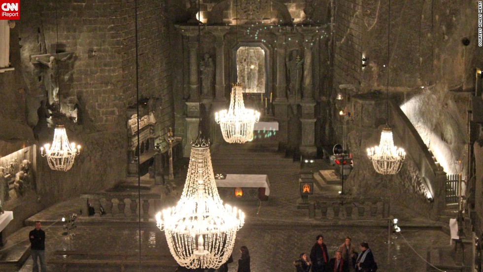 &lt;strong&gt;6. Wieliczka Salt Mine:&lt;/strong&gt; Ashley Hertz wasn&#39;t quite sure what to expect when she visited &lt;a href=&quot;http://ireport.cnn.com/docs/DOC-1138704&quot;&gt;Wieliczka Salt Mine&lt;/a&gt;, but it ended up being one of the most amazing parts of her trip to Poland. The underground mine near Krakow features a lake, stables, statues and a cathedral carved entirely out of salt. 