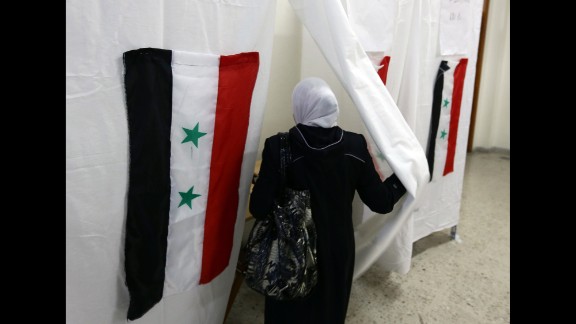 Voting Begins In Syria Elections Bashar Al Assad Expected To Win Cnn